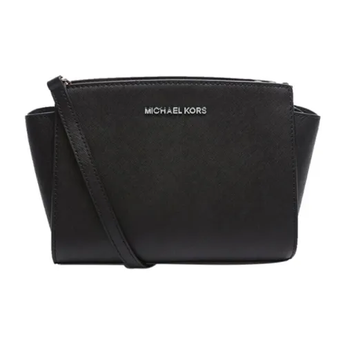 MICHAEL KORS MICHAEL KORS Luggage Collection Кожа Плечевая сумка Женская Черная