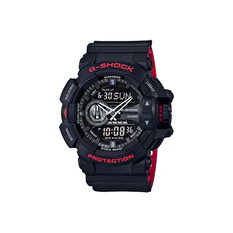 CASIO G Shock YOUTH Collection Кварцевый механизм Смольный ремешок Часы Мужские Черный циферблат