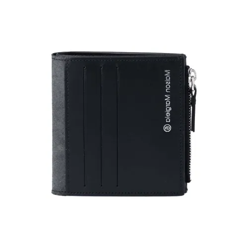 MM6 MAISON MARGIELA Кошелек из коровьей кожи женский черный