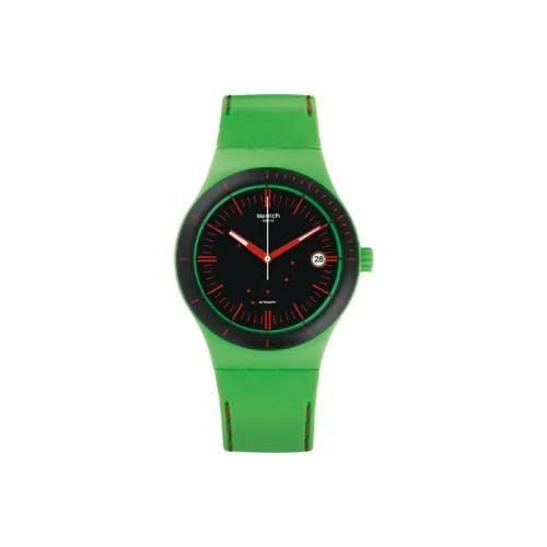SWATCH ORIGINALS Collection Автоматический Механический Механизм Мужские Часы Часы 42 мм Черный Циферблат