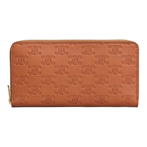 CELINE Клатч Coin Wallet Card Holder Wallet Women's Brown