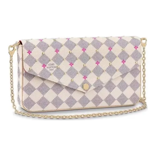 LOUIS VUITTON Pochette Metis Холст Покрытие 3 в 1 Ручная Сумка через плечо Женская Бежевая