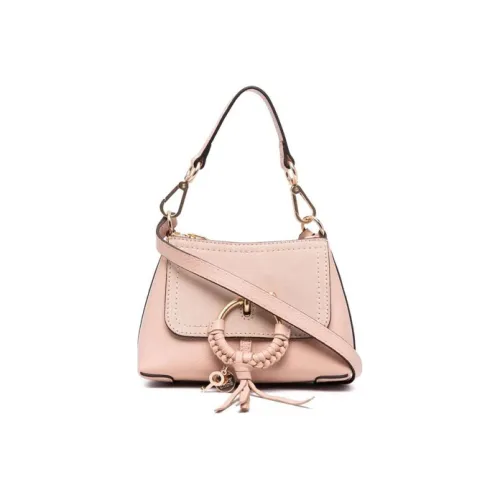 See By Chloe Телячья кожа Сумка через плечо Женская Розовая