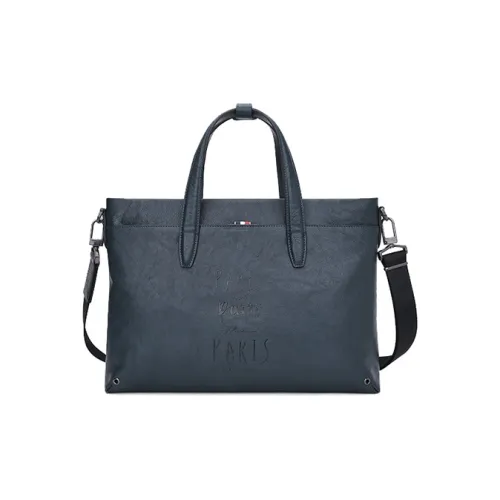 ELLE HOMME Натуральная кожа Сумка Доска для ноутбука Сумка через плечо Стандартная Мужская Синяя