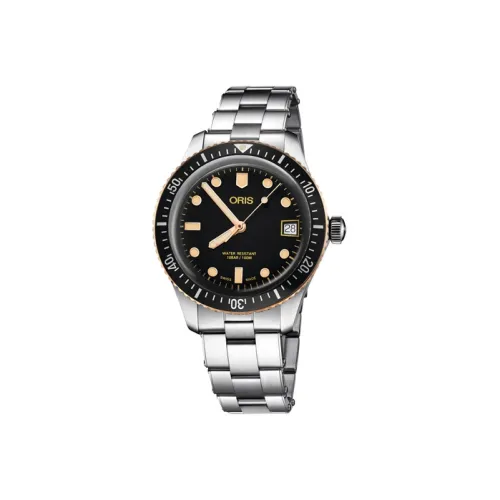 Oris Автоматический Механический Movement Унисекс Коллекция Diving Watch 36 мм Черный