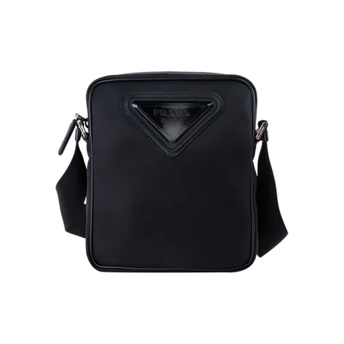 PRADA Нейлоновые сумки через плечо Мужской Черный