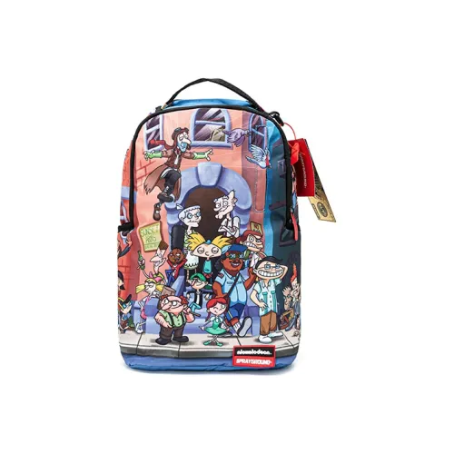 SPRAYGROUND Nickelodeon Коллаборация Полиэстер с Искусственной Кожей Рюкзак Стандартный Унисекс Многоцветный