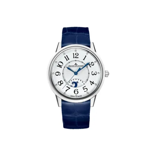 Jaeger LeCoultre Автоматический Механический Movement Женские Date Collection RENDEZ VOUS Часы 38,2 мм Серебряные