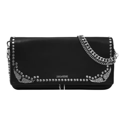 Zadig Voltaire Кожа Сумка через плечо Женская Черная