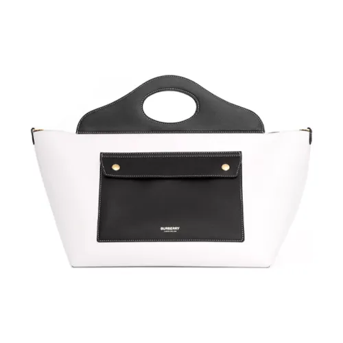 Burberry Карманная сумка из коровьей кожи сумка через плечо одно плечо маленькая женская белая