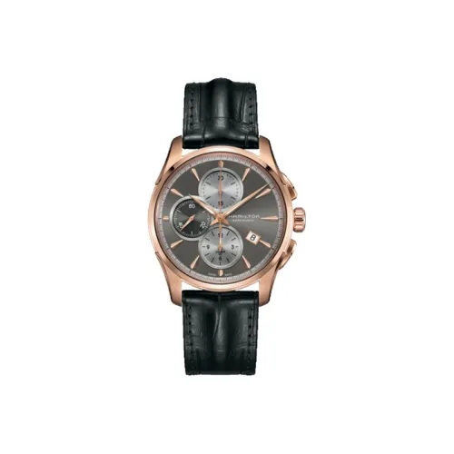 HAMILTON Автоматический Механический Механизм Мужские Часы 42мм*42мм Серый