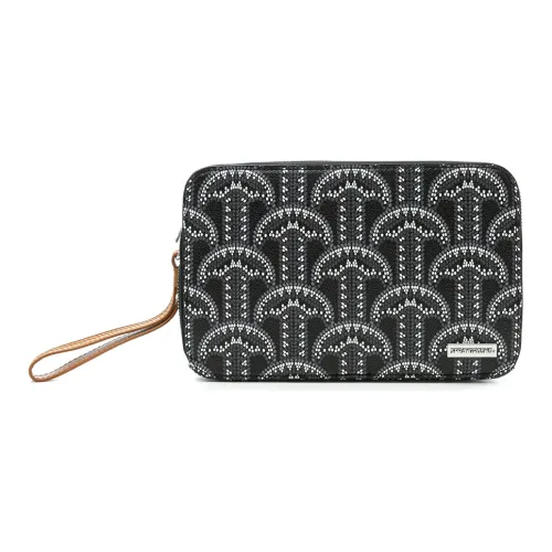 SPRAYGROUND PVC клатч стандартный унисекс черный