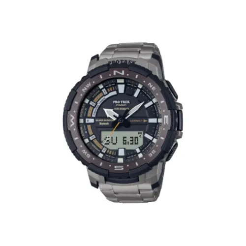 CASIO PRO TREK Collection PRT Кварцевый механизм Часы Мужские Черный циферблат PRT B70T 7JF