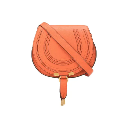 Chloe Chloé сумки Коровья кожа Плечевая сумка Маленькая Женская Апельсин