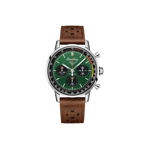 BREITLING Автоматический Механический Часы Мужские 42 мм Зеленые