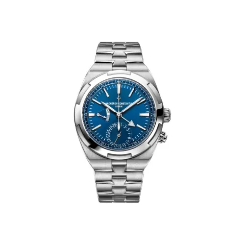 VACHERON CONSTANTIN Автоматический Механический Мужской Часы Longitudinal and Lateral Collection OVERSEAS 41 мм Синий
