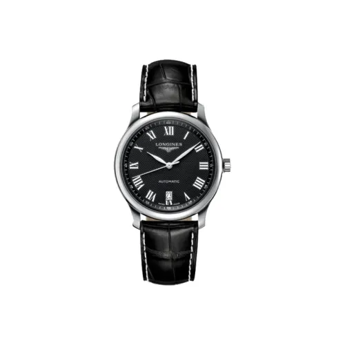 Longines Автоматический Механический Механизм Мужские Часы Master Collection 38,5 мм Черные