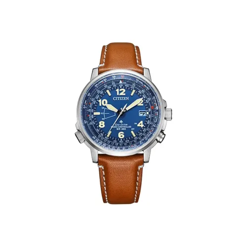 CITIZEN Светильник Кварцевый механизм Мужские часы Promaster Collection 42 мм Синий