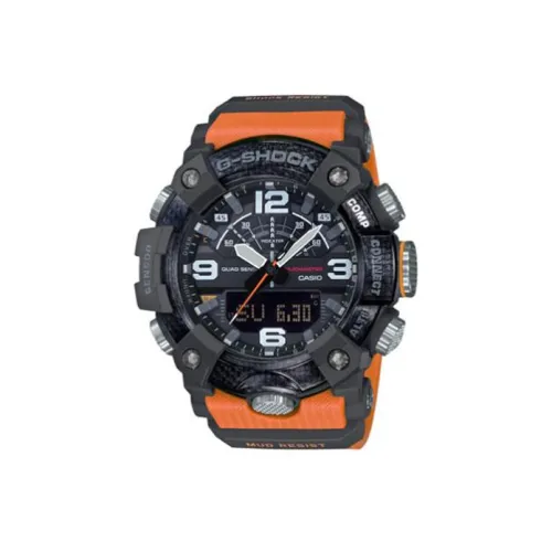 CASIO Мастер OF г Land series г Shock Land Коллекция Little Грязь Король Кварцевый механизм Часы Мужские Черный циферблат