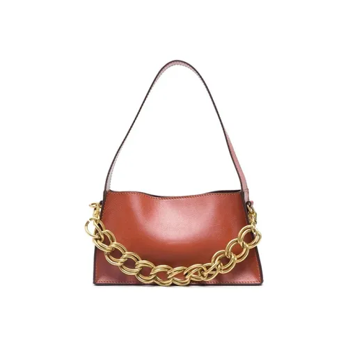 Manu Atelier Сумка через плечо из коровьей кожи сумка сумка на плечо женская коричневая