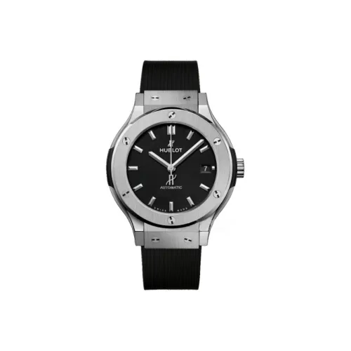 HUBLOT Classic Fusion Автоматический Механический Часы Мужские Циферблат 38 мм Черный Титан Корпус Часов
