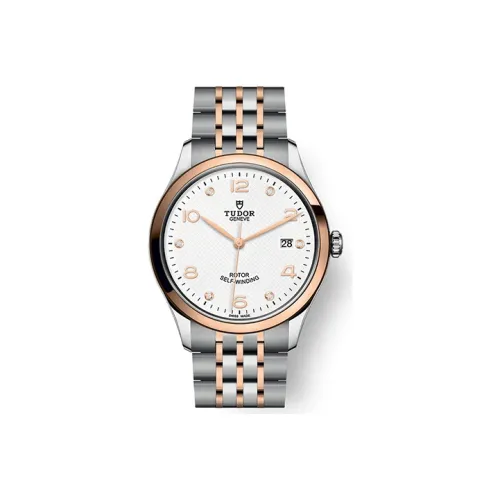 TUDOR 1926 Collection Автоматический Механический Механизм Мужские Часы Часы 39 мм Белый Циферблат Стальной Ремешок