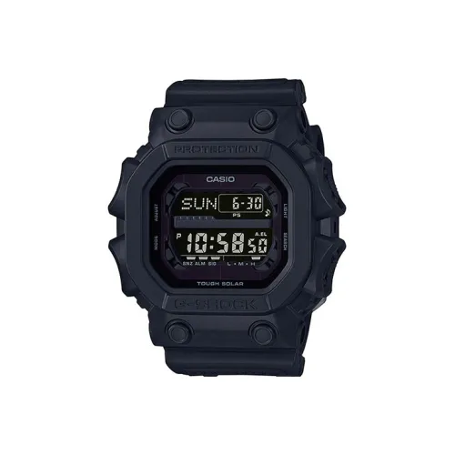 CASIO г SHOCK Collection Солнечный Кварцевый механизм Смольный ремешок Часы Мужские Черный циферблат