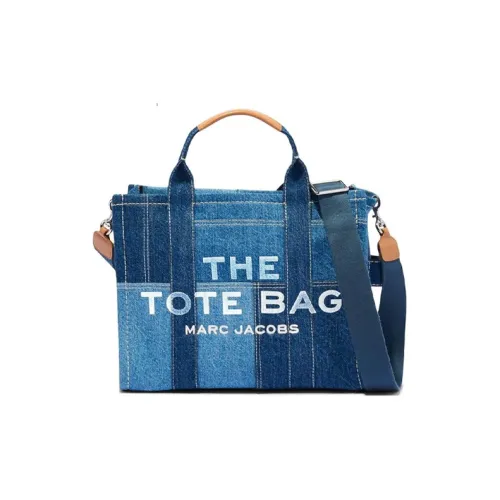 MARC JACOBS Тоут Ткань Тоут Сумка Сумка для покупок Сумка через плечо Сумка Маленькая Женская Синяя