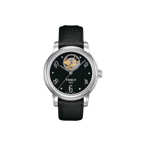 Tissot Автоматический Механический Movement Женские Часы Xinyuan Series 35mm*9,35mm Черные