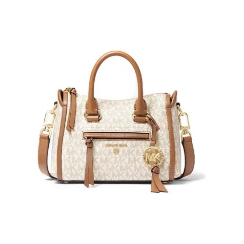 MICHAEL KORS Carine Искусственная кожа с коровьей кожей через плечо сумка экстра маленькая женская