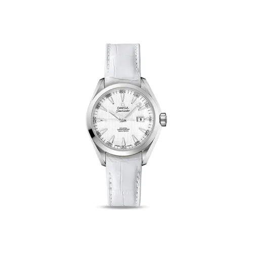 OMEGA Автоматический Механический Movement Женские AQUA TERRA 150 метров Часы 34 мм Белый