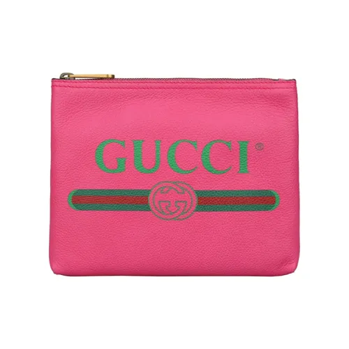 GUCCI Кожа Клатч Маленький Унисекс Фуксия