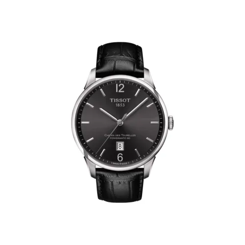 TISSOT Mechanical Механизм Мужские Часы Tourelles Collection 42 мм Черные