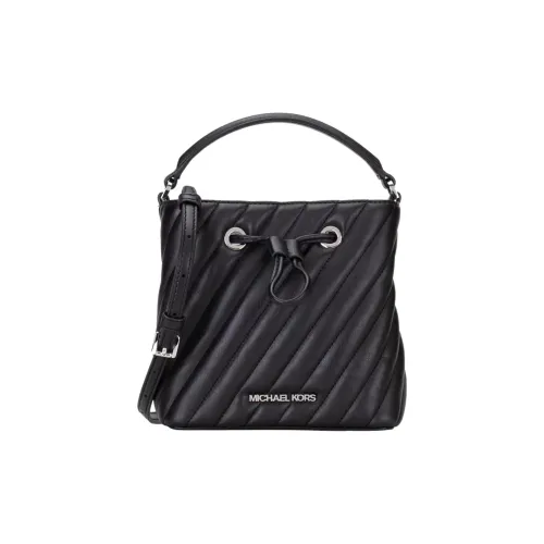 MICHAEL KORS Suri Кожа Ведрообразная Сумка Сумка Сумка через плечо Сумка через плечо Стандартная Женская Черная