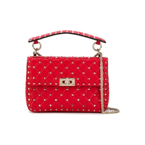Valentino Кожа Сумка через плечо Сумка Женская Красная