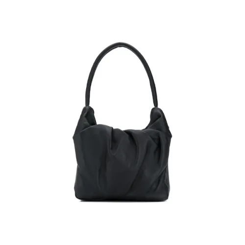 Staud Натуральная кожа Сумка через плечо Женская Черная