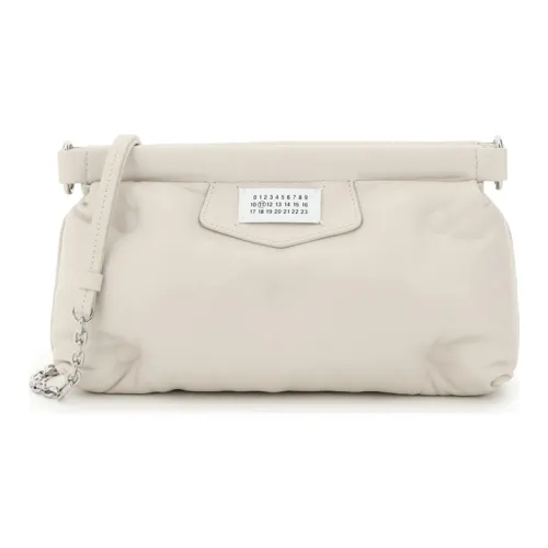 Maison Margiela Sheepskin Pillow Bag Clutch Chain Bag Crossbody Bag Shoulder Bag Women's Beige