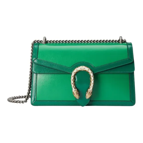 GUCCI Dionysus Кожа Сумка через плечо Сумка на плечо Женская Зеленая и Ярко-зеленая