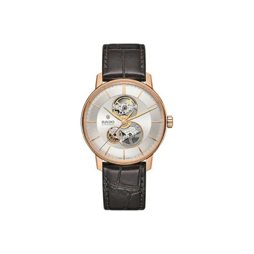 RADO Автоматический Механический Часы Мужские Crystal Sparkle Collection 41mm*11,7mm Серебряные