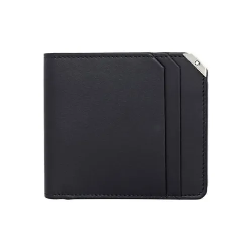 MONTBLANC Кожа Кошелек Мужской Черный