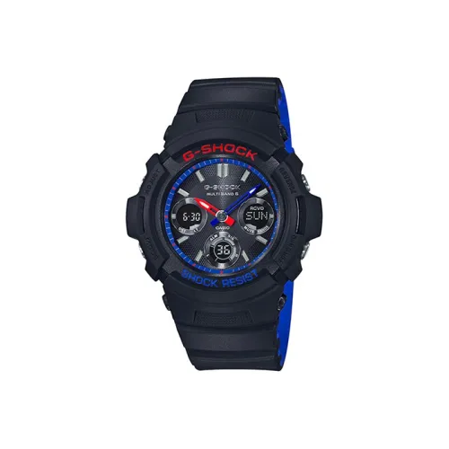CASIO Солнечный Кварцевый Механизм Мужские Часы Liquid Crystal/Analog Dual Display Series 52мм*46,4мм*14,9мм Черные