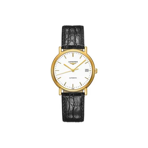 LONGINES Автоматический Механический Механизм Мужские Часы Magnificent Collection 34,5 мм Белый