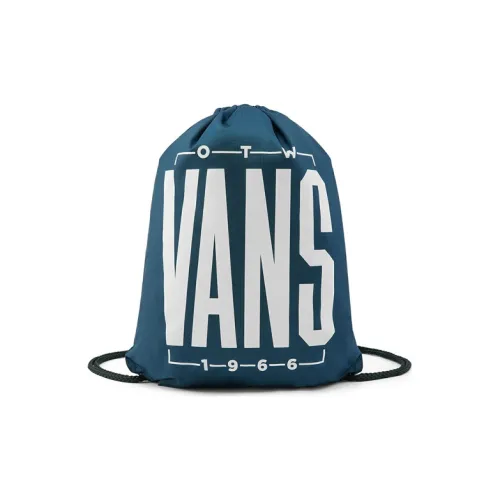 VANS Полиэстер Шнурок Сумка Спортивная Сумка Рюкзак Стандартный Унисекс Темно-синий