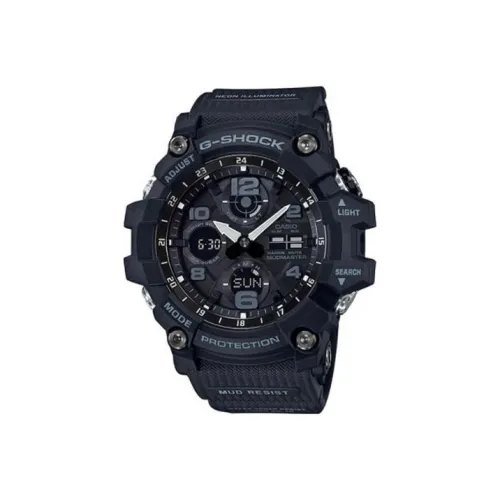 CASIO G SHOCK Collection Солнечный Кварцевый механизм Смольный ремешок Часы Женские Черный циферблат