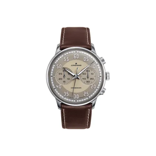 JUNGHANS Автоматический Механический Часы Мужские Meister Master Collection 40,8мм*40,8мм Серый