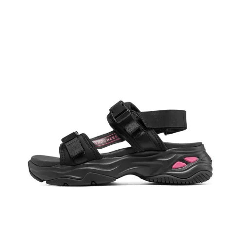 Skechers D'LITES 4,0 Beach Sandals Женские Черные