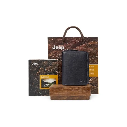 JEEP Кошельки Черный Мужской