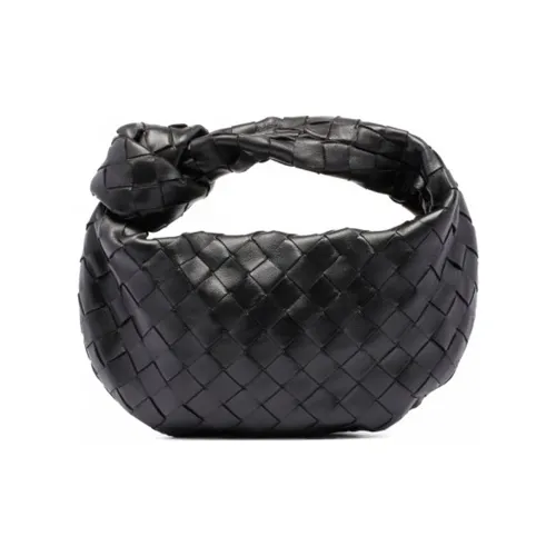 Bottega Veneta Jodie Кожа Сумка через плечо Мини Женская Черная