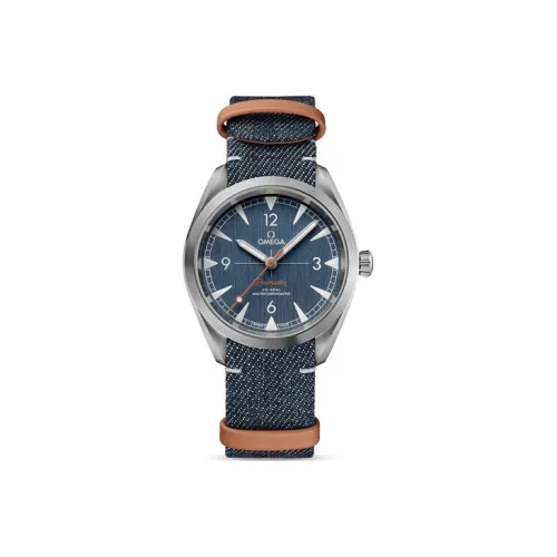OMEGA Автоматический Механический Часы Мужские Seahorse Series Heritage Watch 40 мм Синий