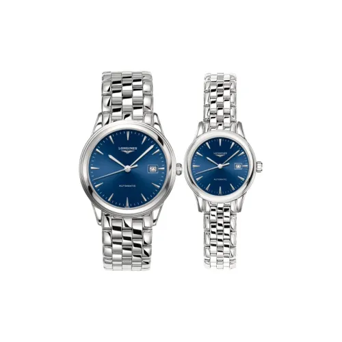 LONGINES Автоматический Механический Движение Унисекс Коллекция Военных Флагов Часы 38,5 мм Синий